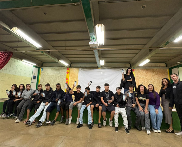 Curso de Fisioterapia realiza atividades na Escola Estadual Antnio Mariosa